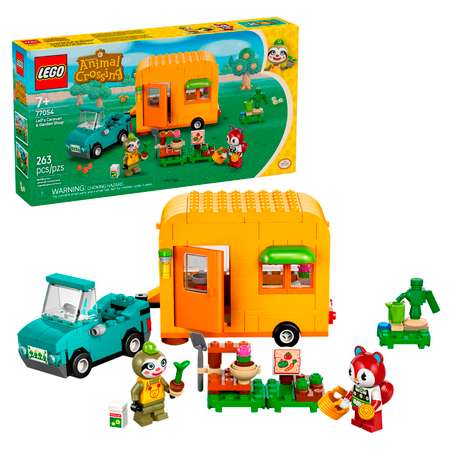 Конструктор LEGO Animal Crossing Фургон Лейфа 263 дет.