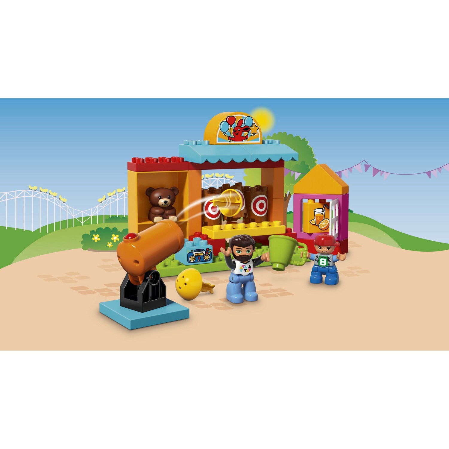 Конструктор LEGO DUPLO Тир блочный - фото 4