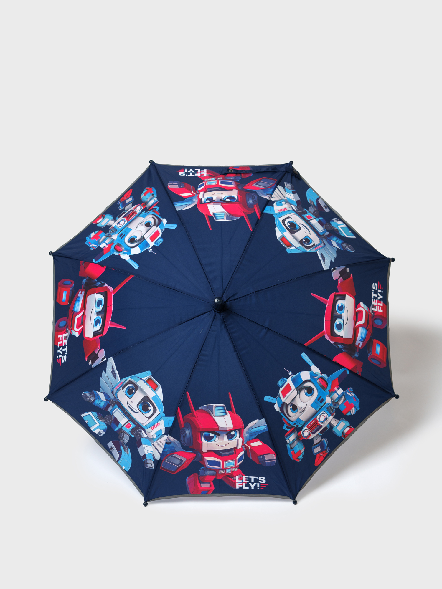 Изображение товара Зонт PlayToday для мальчика Роботы-трансформеры Полуавтоматический 67 см