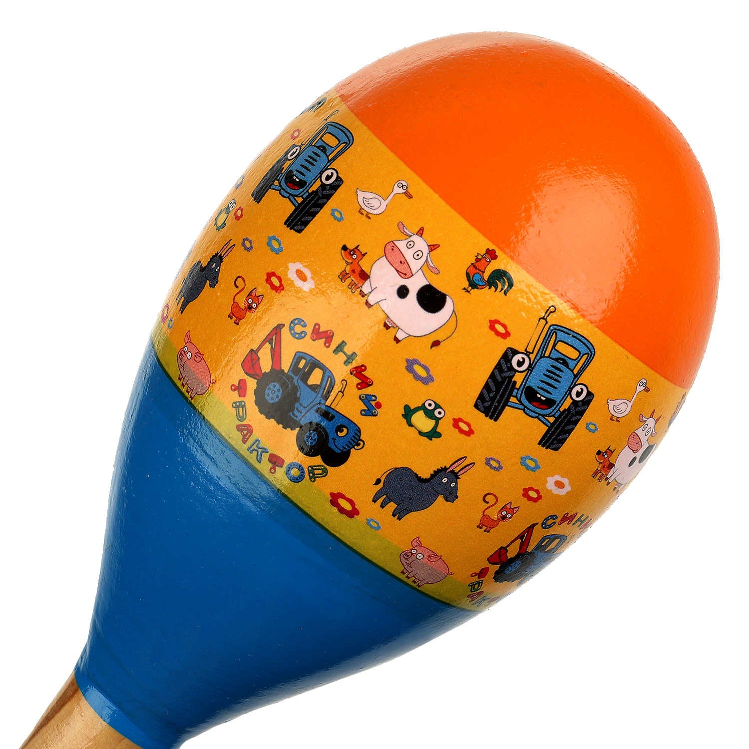 Игрушка музыкальная Буратино маракас - фото 3