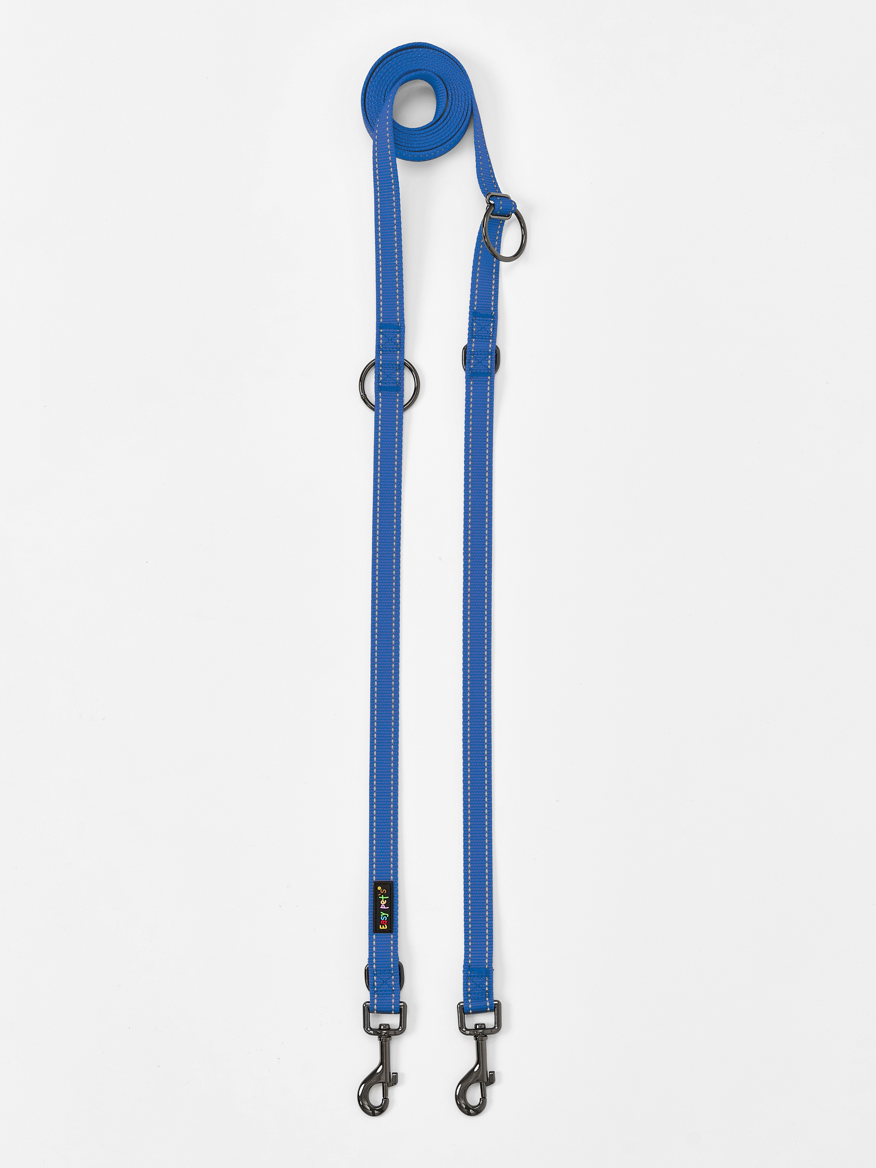 Поводок перестежка для собак Easy Pets 324 цвет Синий р-р S 1см 300см - фото 10