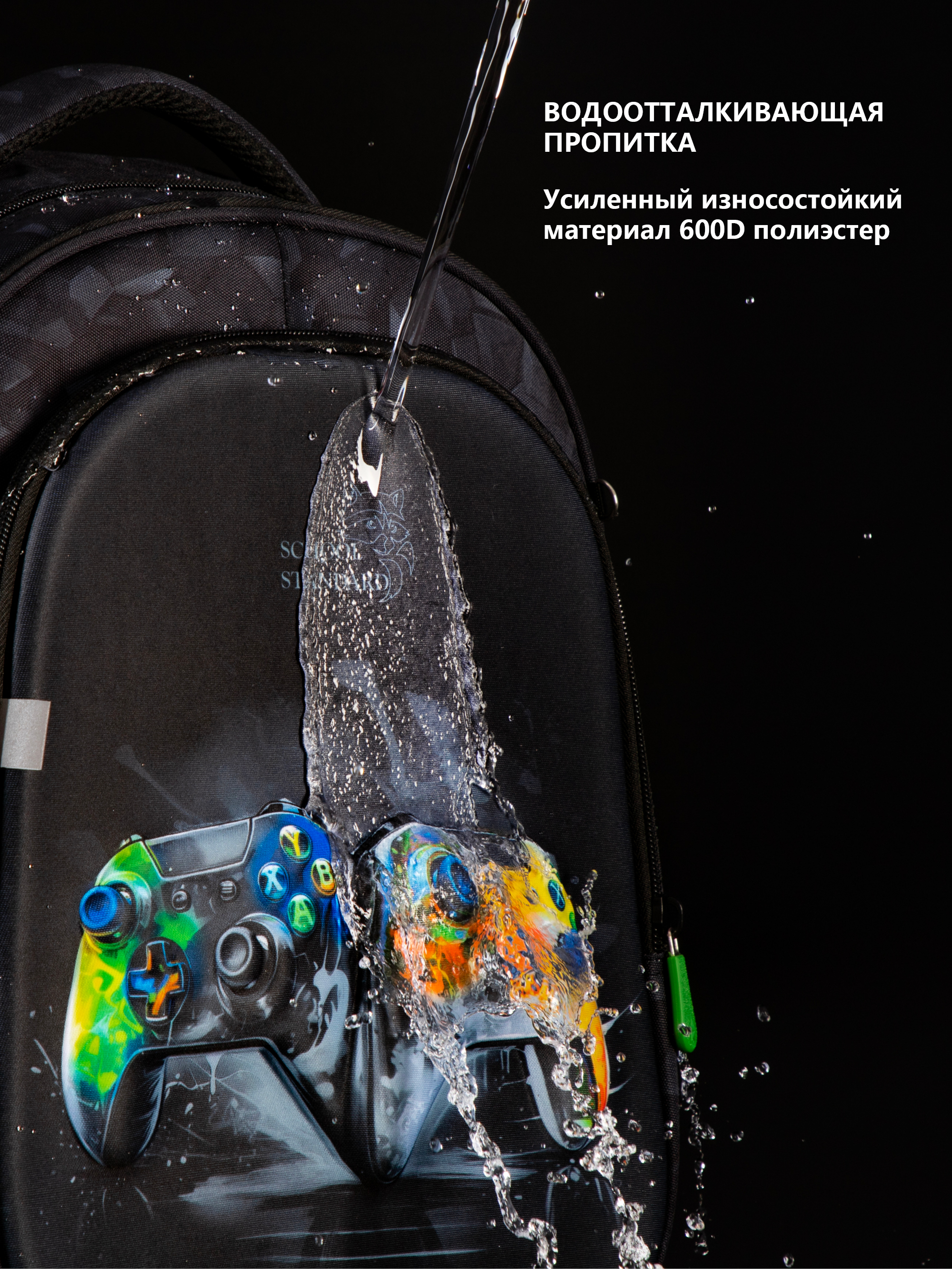 Рюкзак School Standard первокласснику набор 4 в 1 - фото 15