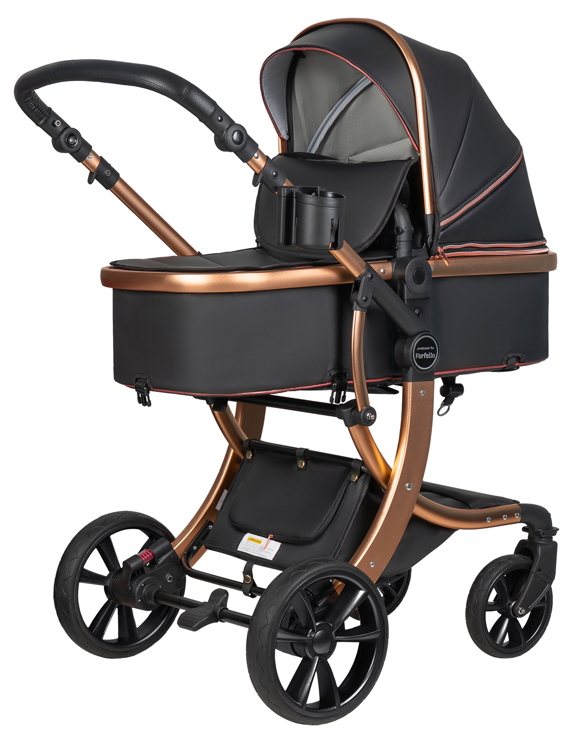 Коляска трансформер Aimile Adventurer черный - фото 19