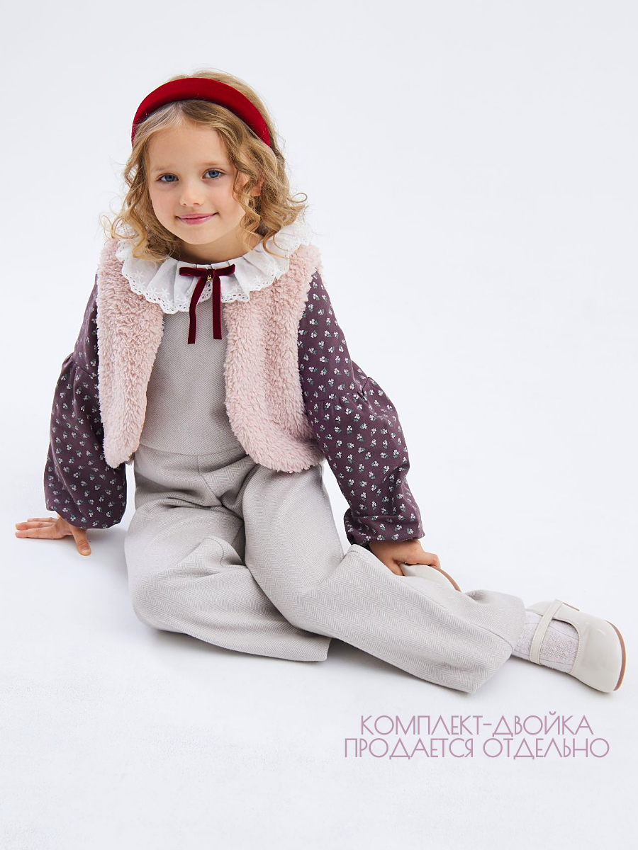 Жилет Little Dress Story SHERPKIRA41PINK - фото 3