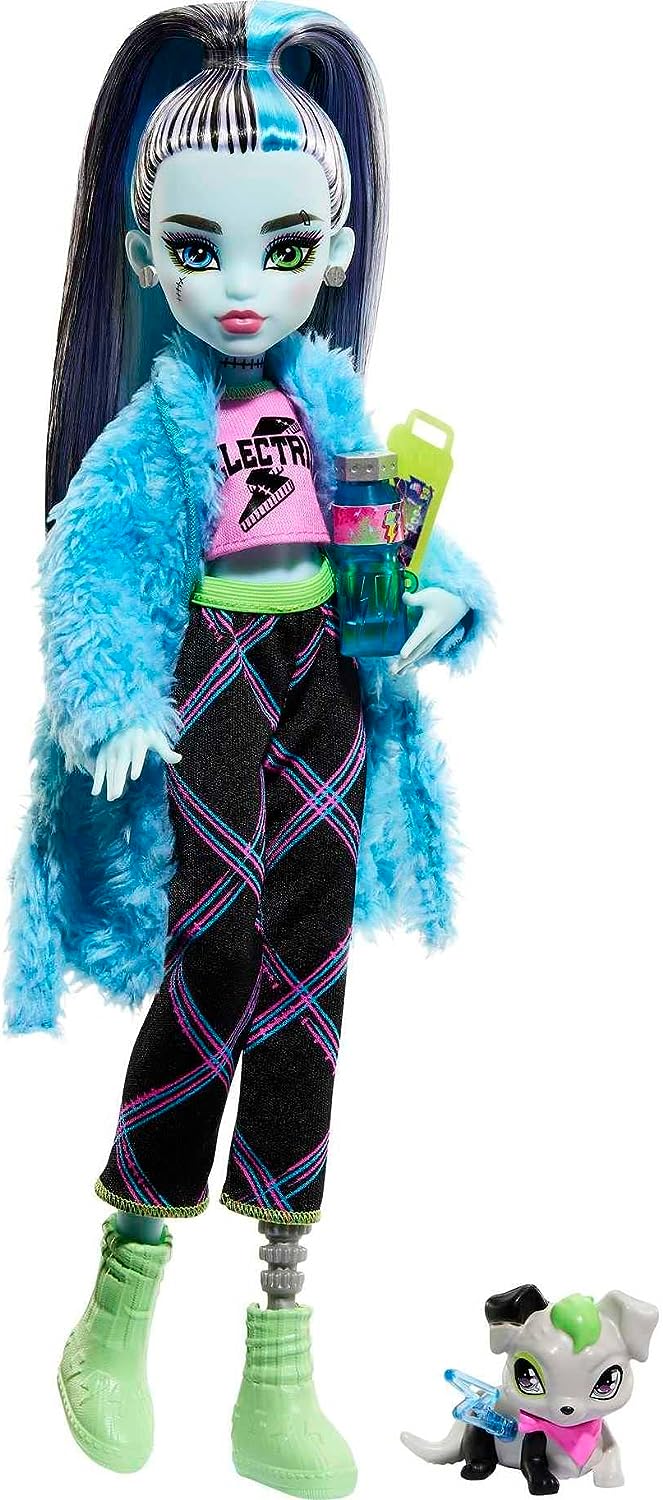 Кукла модельная Monster High Creepover Party Frankie HKY68 - фото 4