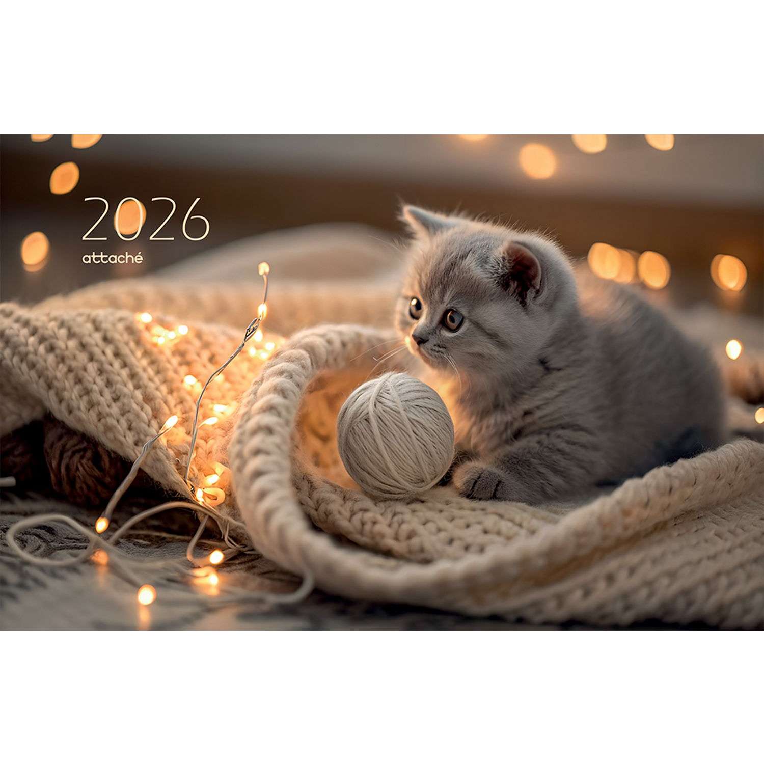 Календарь настенный Attache 3-х блочный 2026 305*675 в ассортименте - фото 11