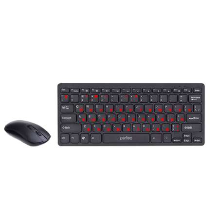 Беспроводная клавиатура и мышь Perfeo mini COMBO USB