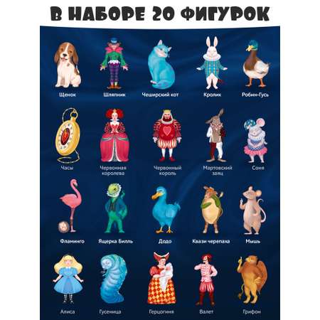 Игровой набор Нескучные игры Алиса в стране чудес