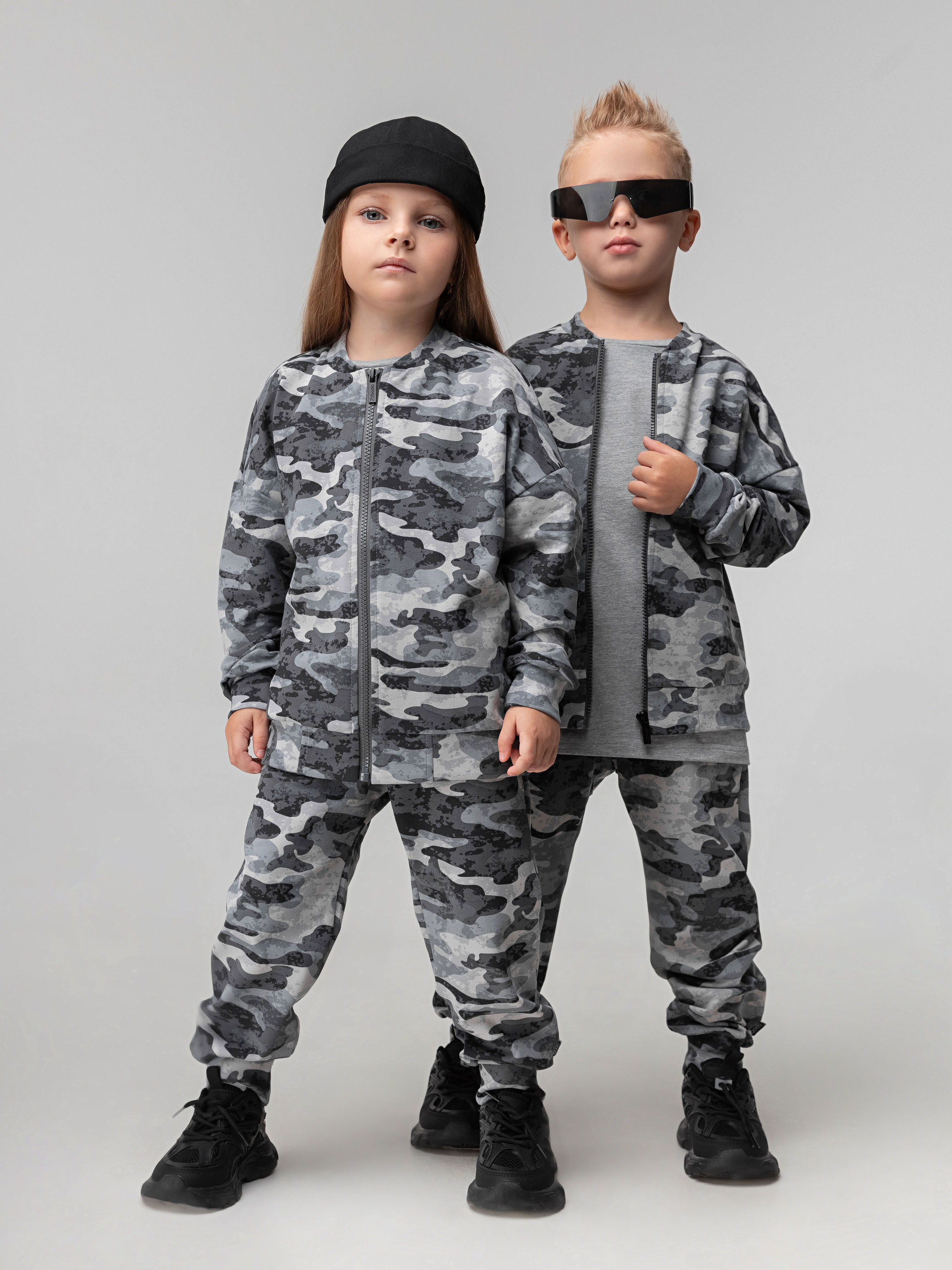 Костюм спортивный Bodo 11-459МU_светло-серый камуфляж - фото 2