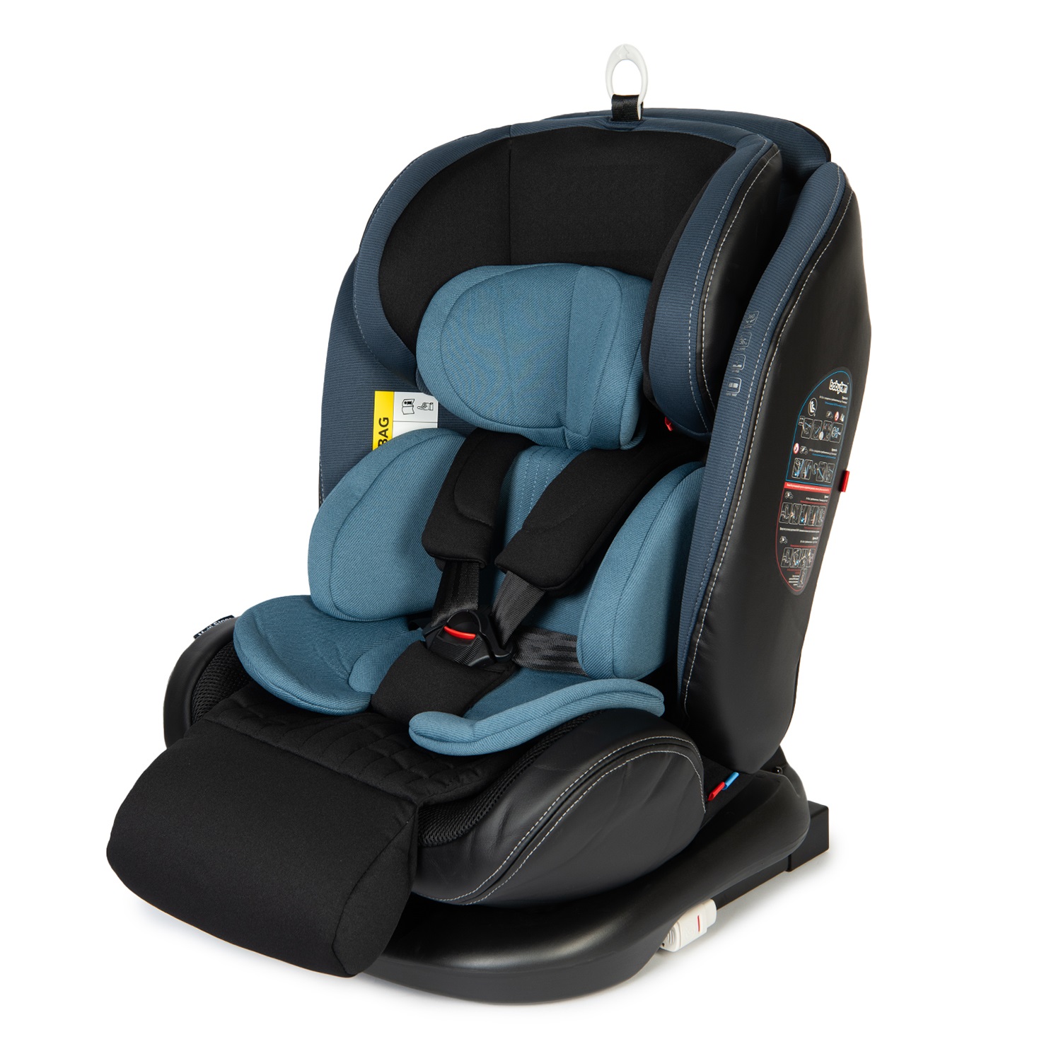 Автокресло BabyGo Multi-Stage New Isofix 0+/1/2/3 (0-36 кг) синий - фото 1