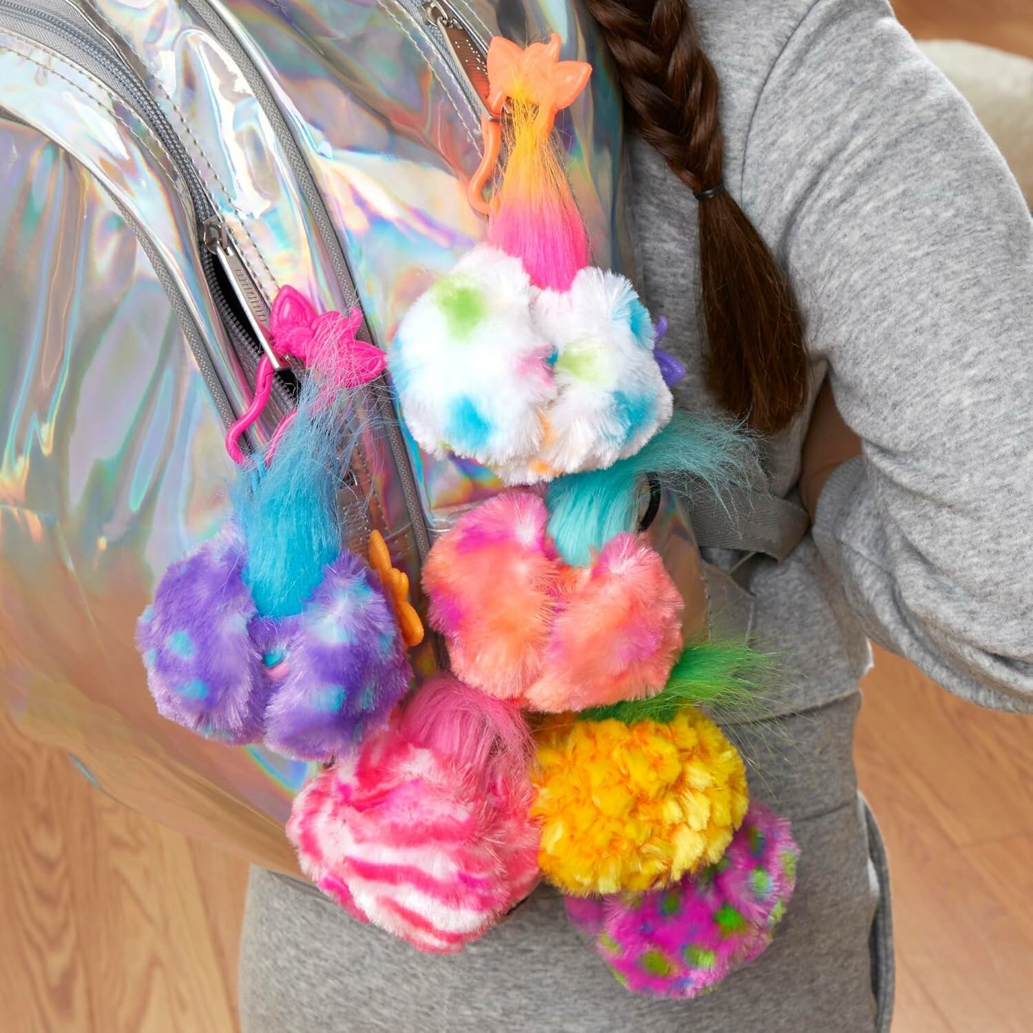 Мягкая игрушка Furby Ферби F1613 брелок Loo-Lay - фото 14