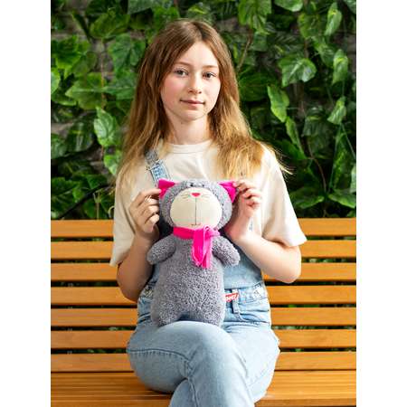 Игрушка мягкая Fancy котик 31 см