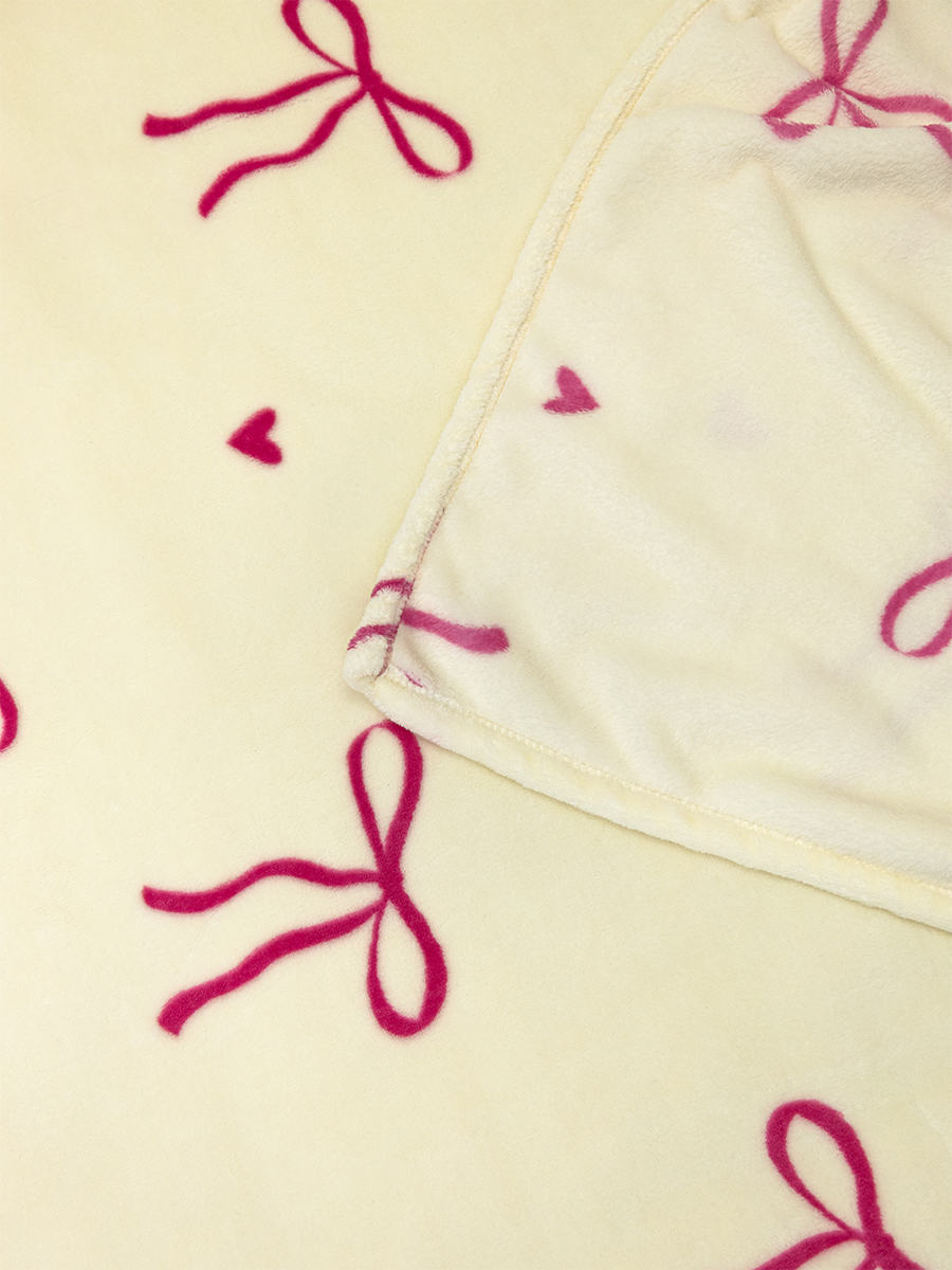 Покрывало BRAVO Бантики 150 x 200 см велсофт - фото 4