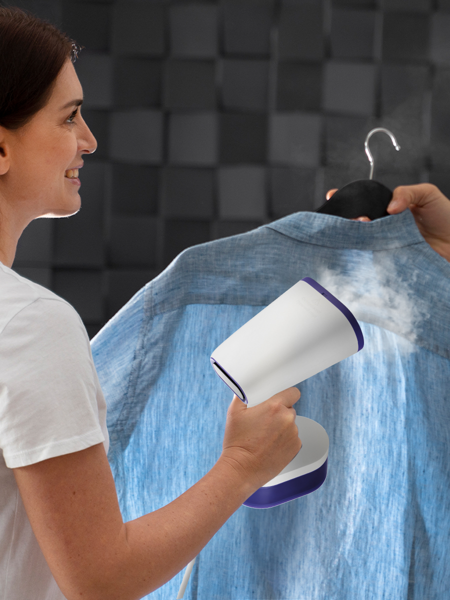 Ручной отпариватель KITFORT КТ-985-1 фиолетовый - фото 8