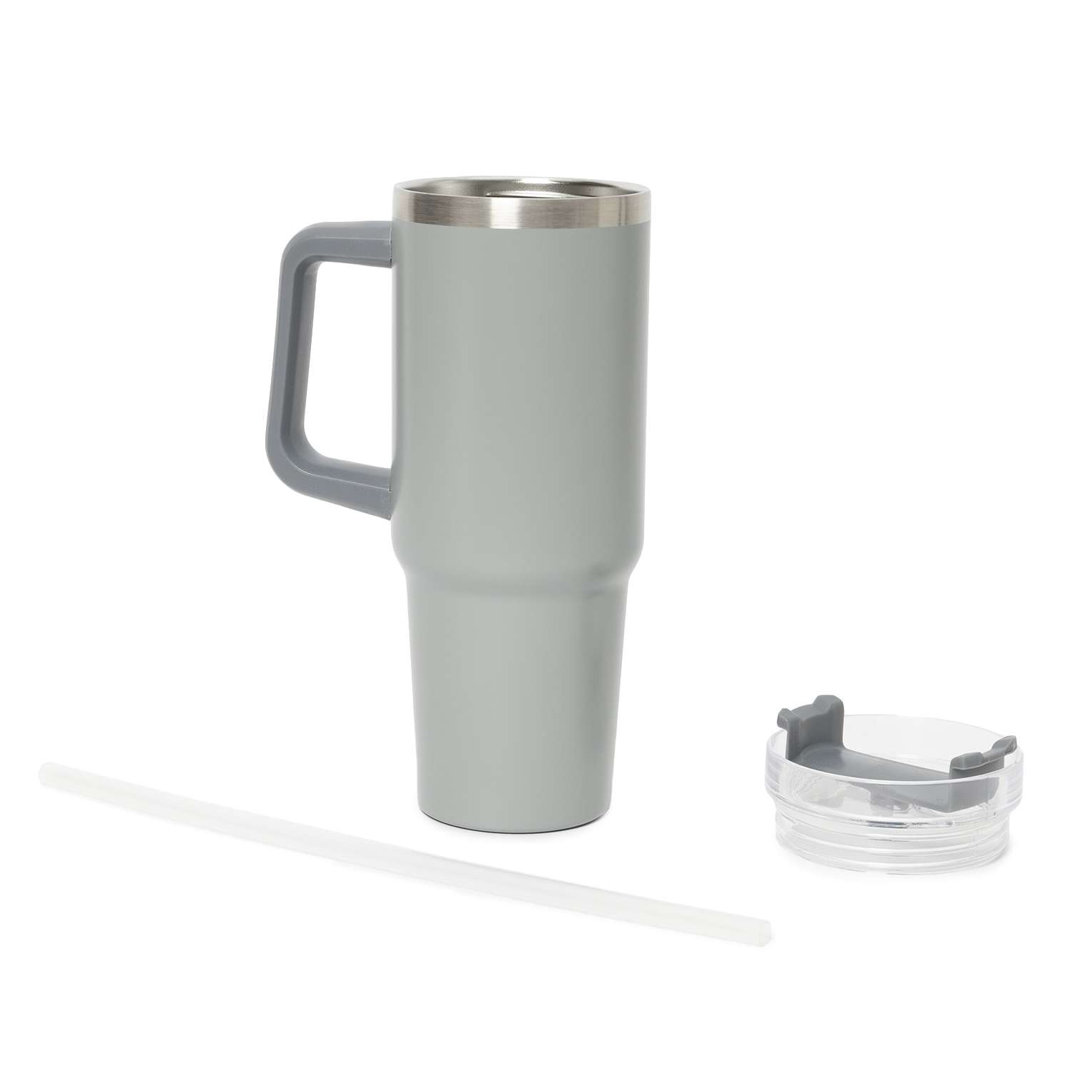 Термокружка ё с трубочкой 800мл в ассортименте - фото 6