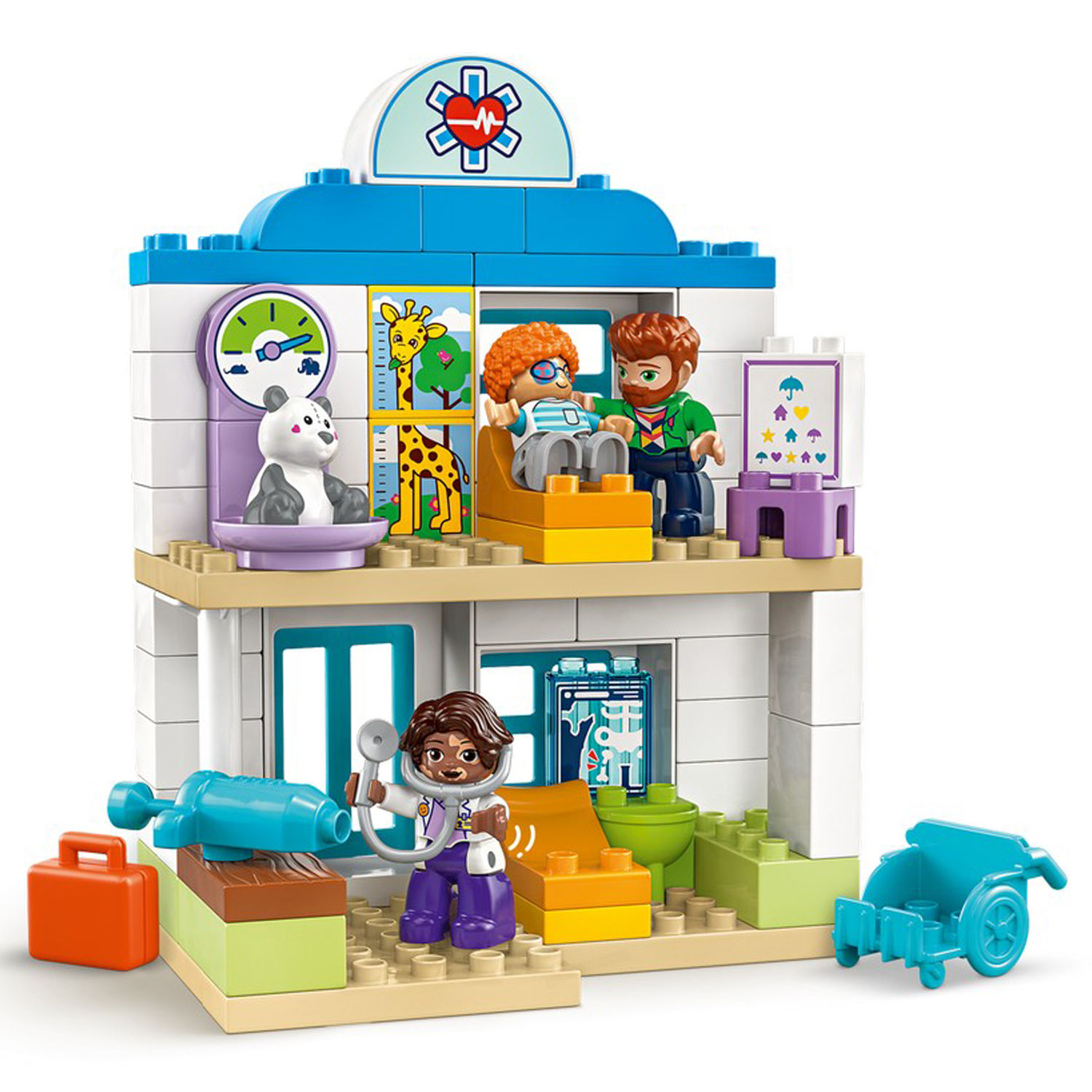 Конструктор LEGO DUPLO Первый визит к Доктору блочный - фото 7