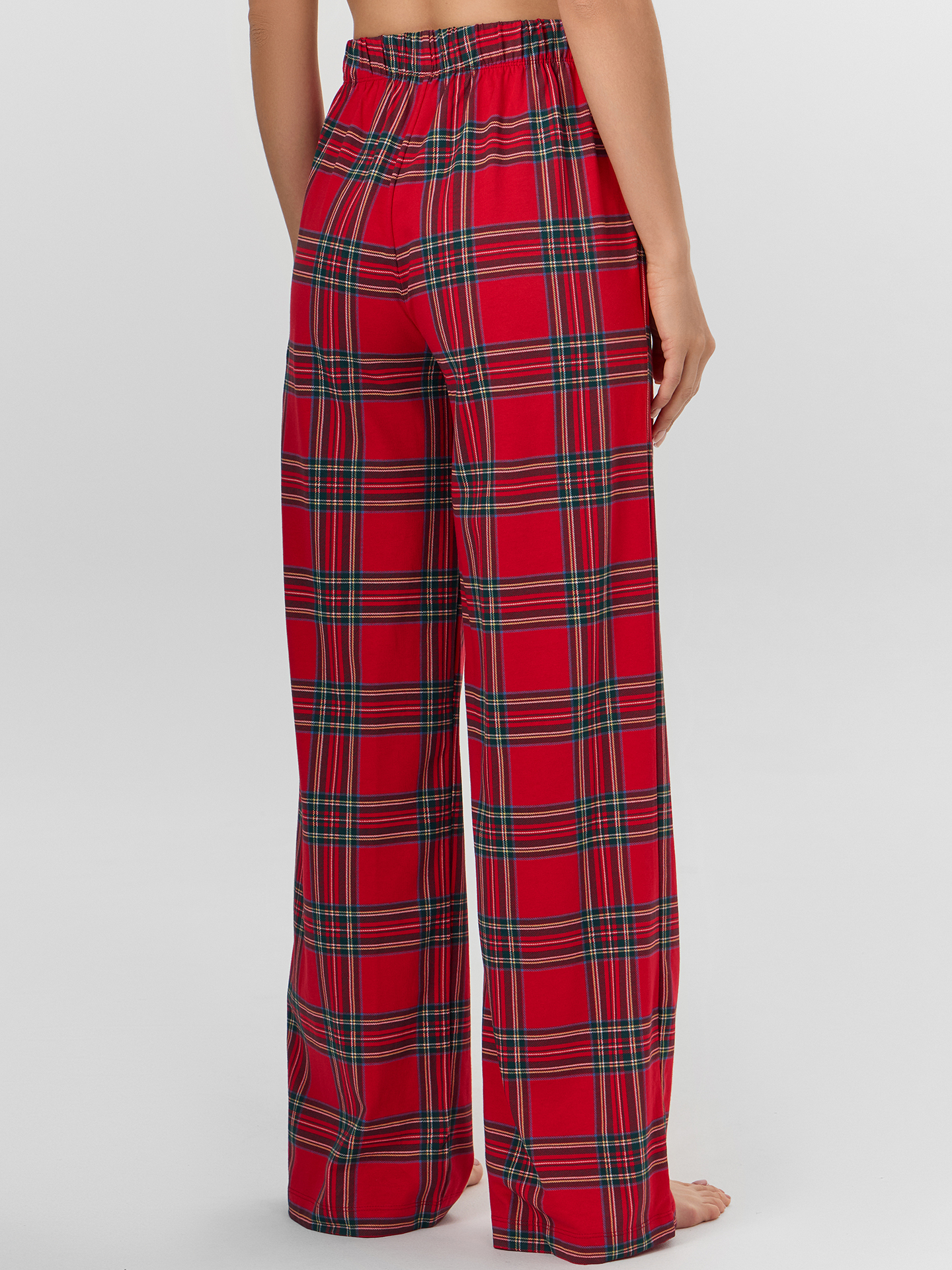 Брюки Mark Formelle (Марк Формэль) 532524-1/клетка на красном - фото 2