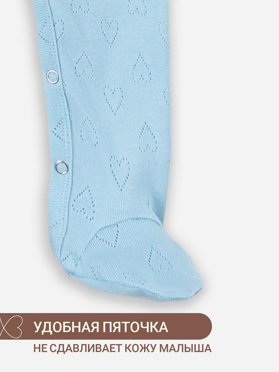 Комбинезон Mark Formelle (Марк Формэль) 14015/сердечки на голубом - фото 10