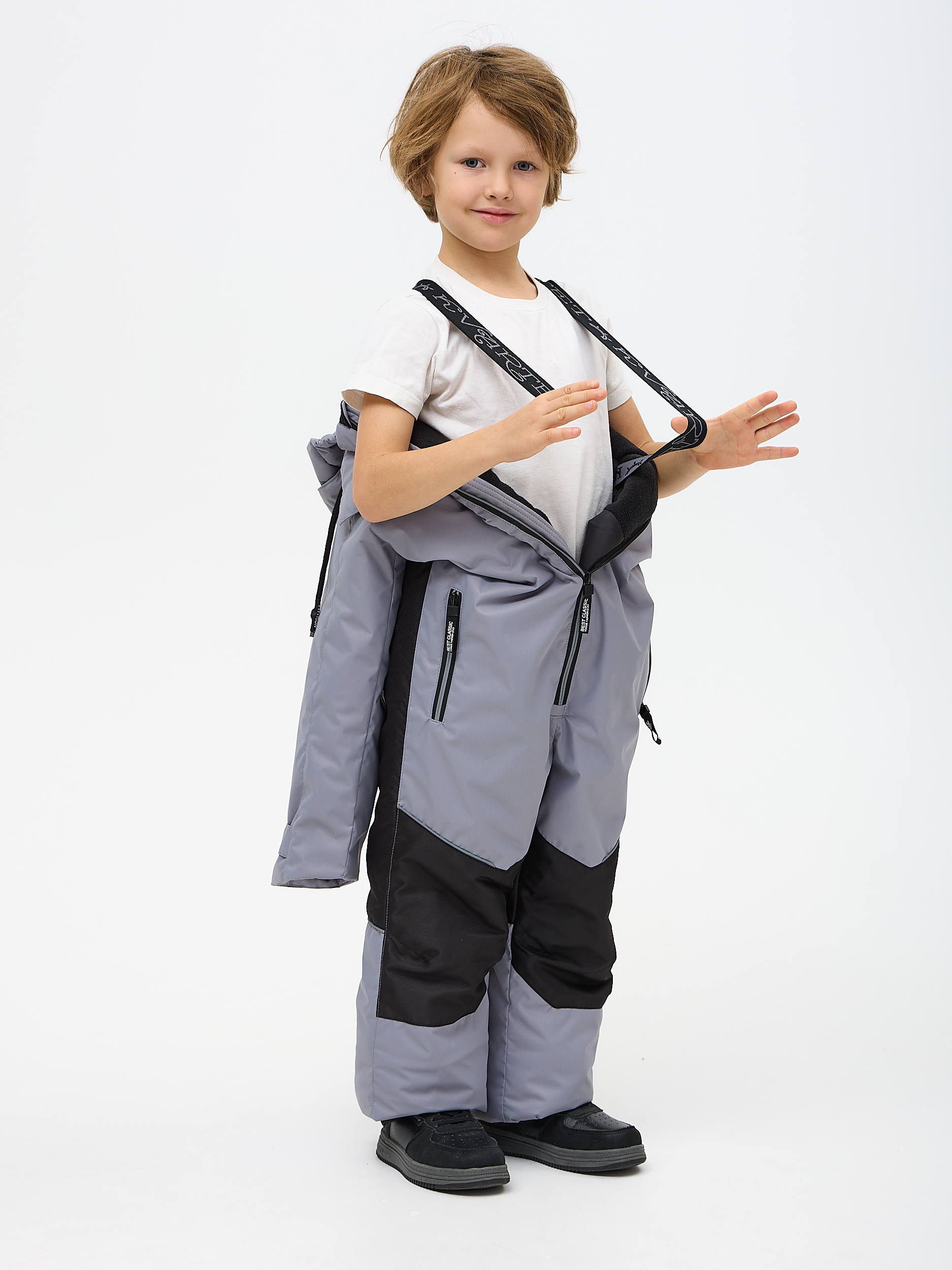 Комбинезон Kvartet 853 серый - фото 10