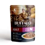 Корм для котов и кошек Mr.Buffalo 85г Adult SensitIVE взрослых с чувствительным пищеварением индейка в соусе