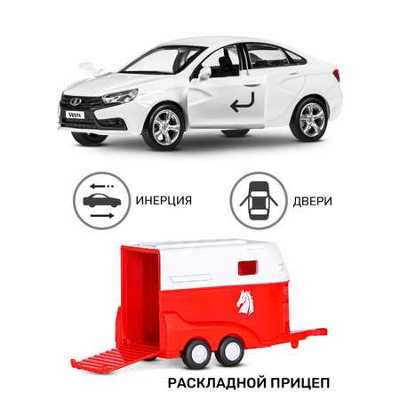 Автомобиль АВТОпанорама LADA Vesta 1:43
