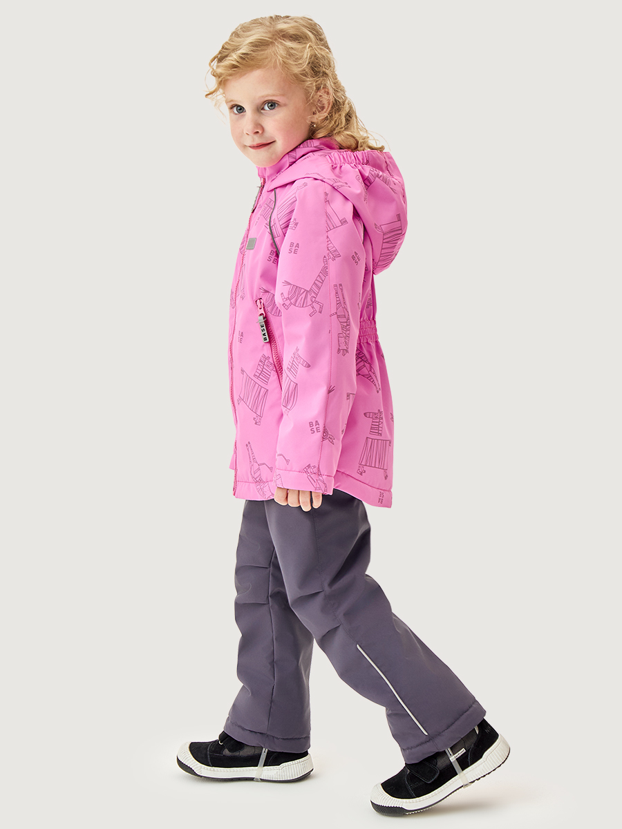 Комплект BASE by NIKASTYLE б7м10226 розовый/графит - фото 1