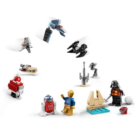 Конструктор LEGO Star Wars Адвент-календарь 2022 блочный