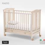 Детская кроватка Nuovita Fasto, без маятника (слоновая кость)