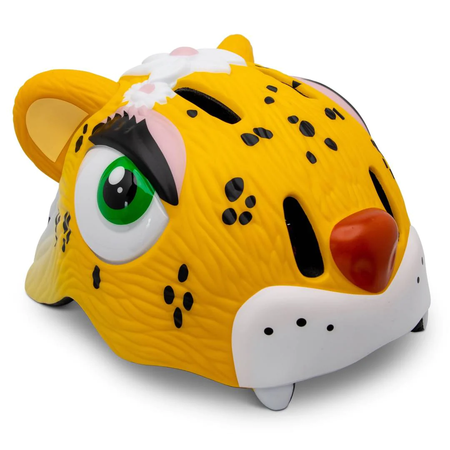 Шлем Crazy Safety Yellow Leopard