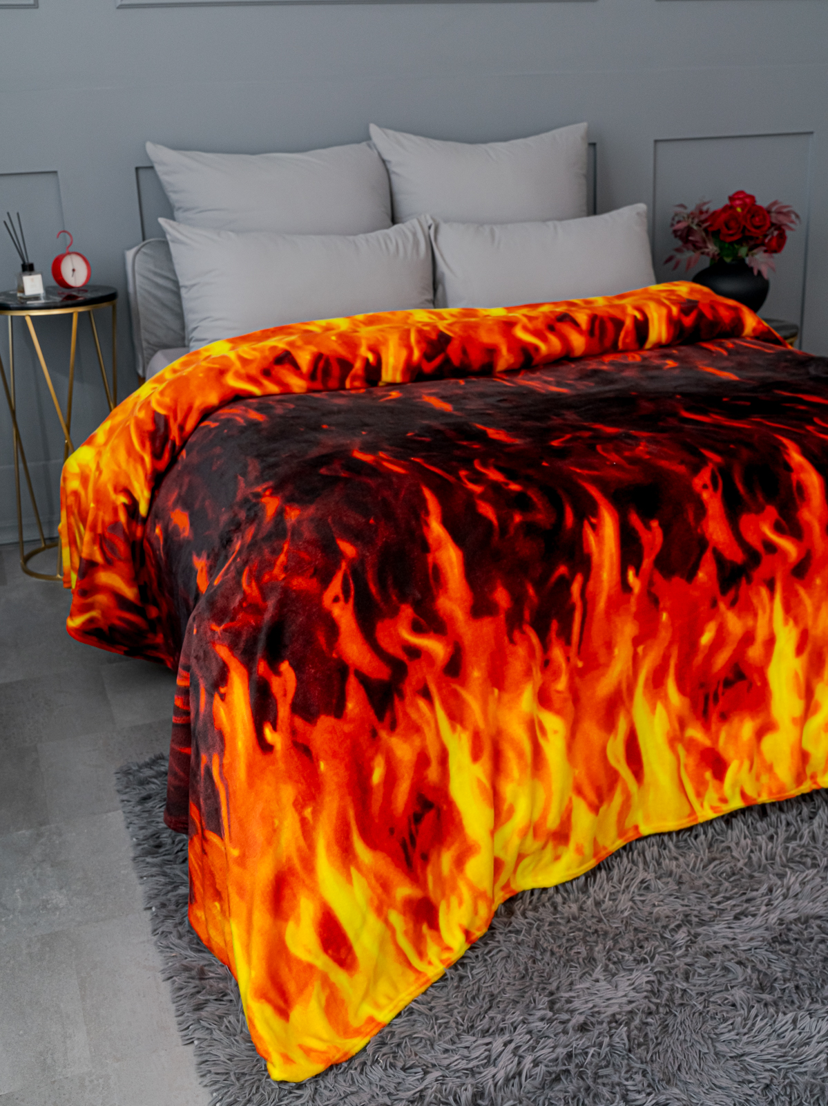 Плед PAVLine Аэро Софт Огонь 200 x 220 см - фото 5