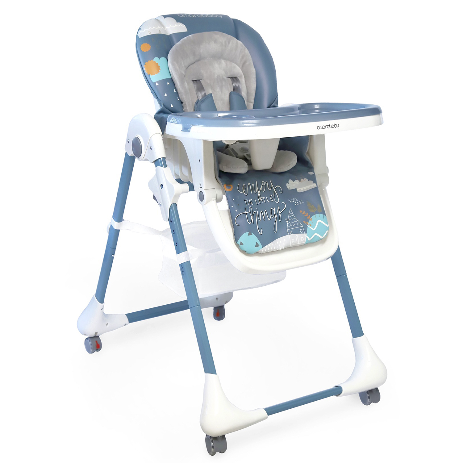 Стульчик для кормления Amarobaby Enjoy классический - фото 1