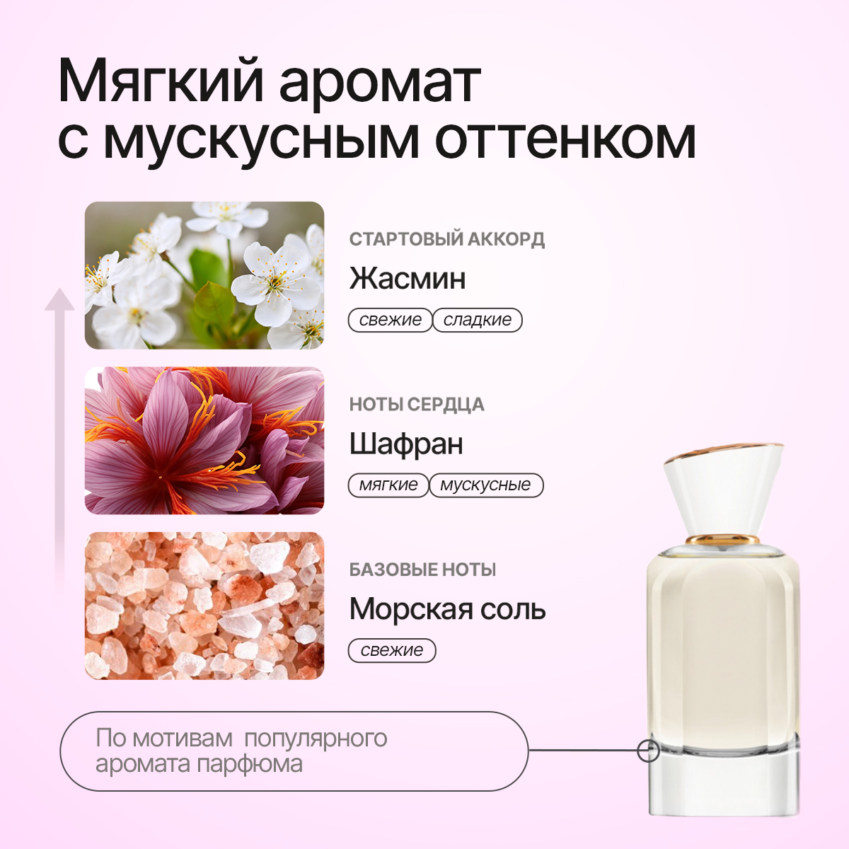Мыло жидкое NICE by Septivit Jasmine Flow 434 г 300 мл - фото 3