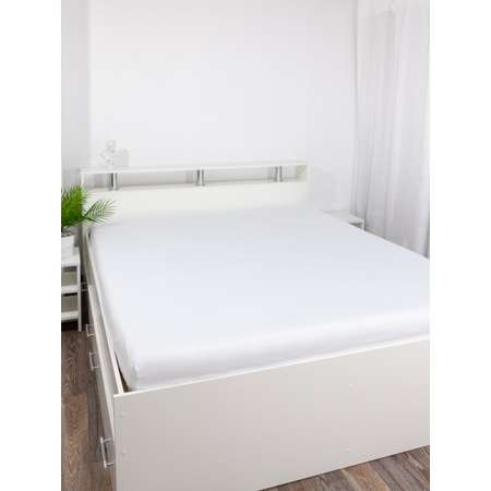 Простыня Wellness Белая 140 x 200 см на резинке 1 шт.