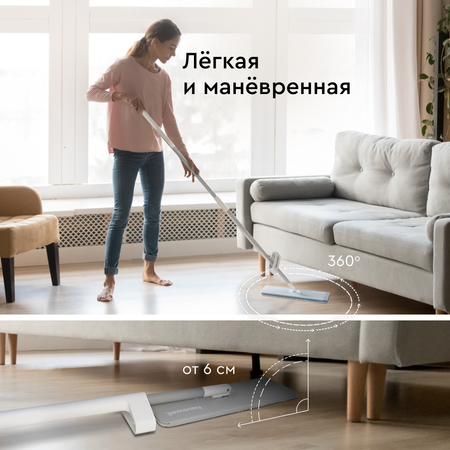 Швабра с отжимом без ведра Hauswell Slim Pro