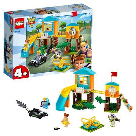 Конструктор LEGO 4+ Приключения Базза и Бо Пип блочный