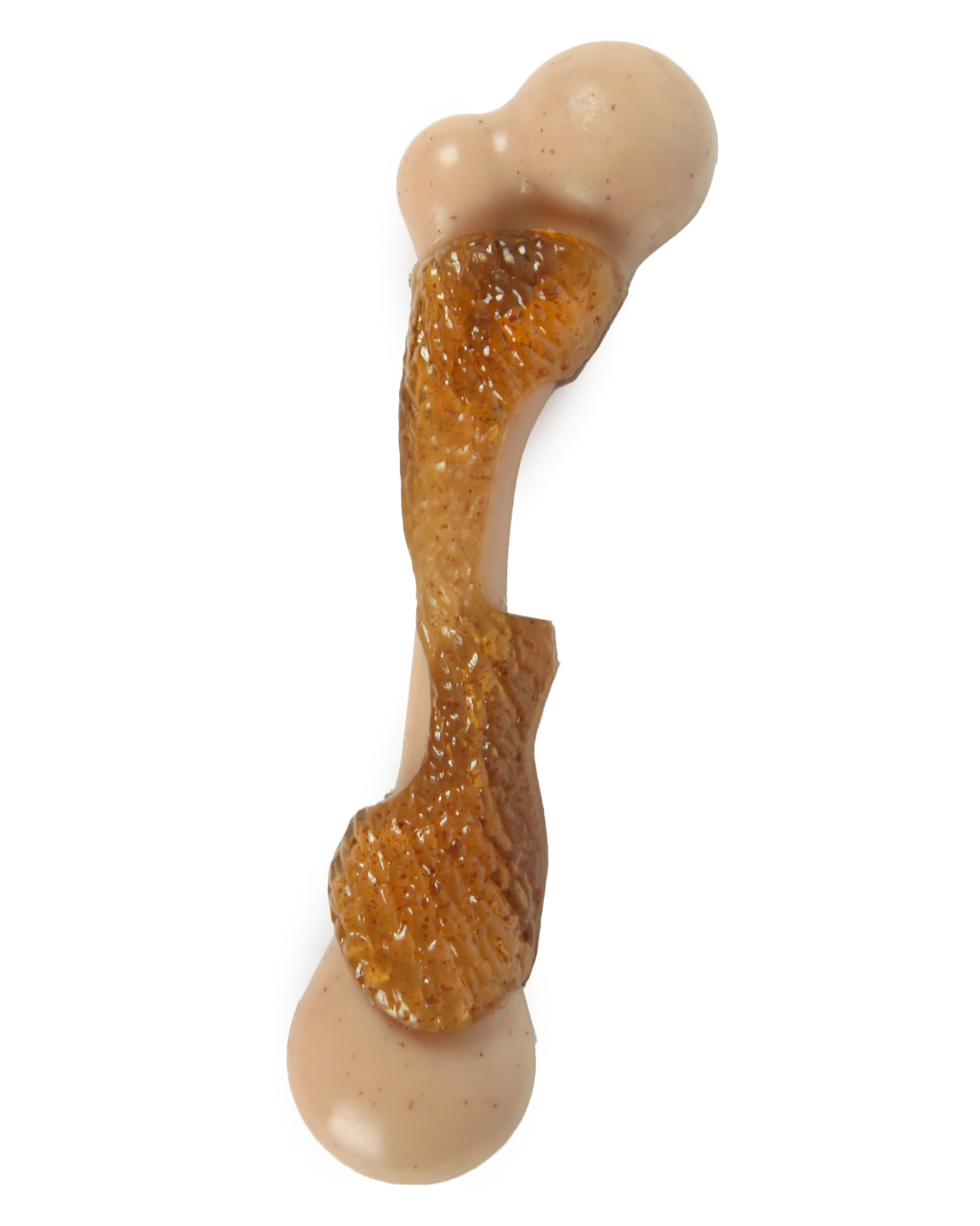 Игрушка для собак Barbaks Кость-бекон с ароматом бекона из термопластичной резины и пластика 14*4см - фото 3