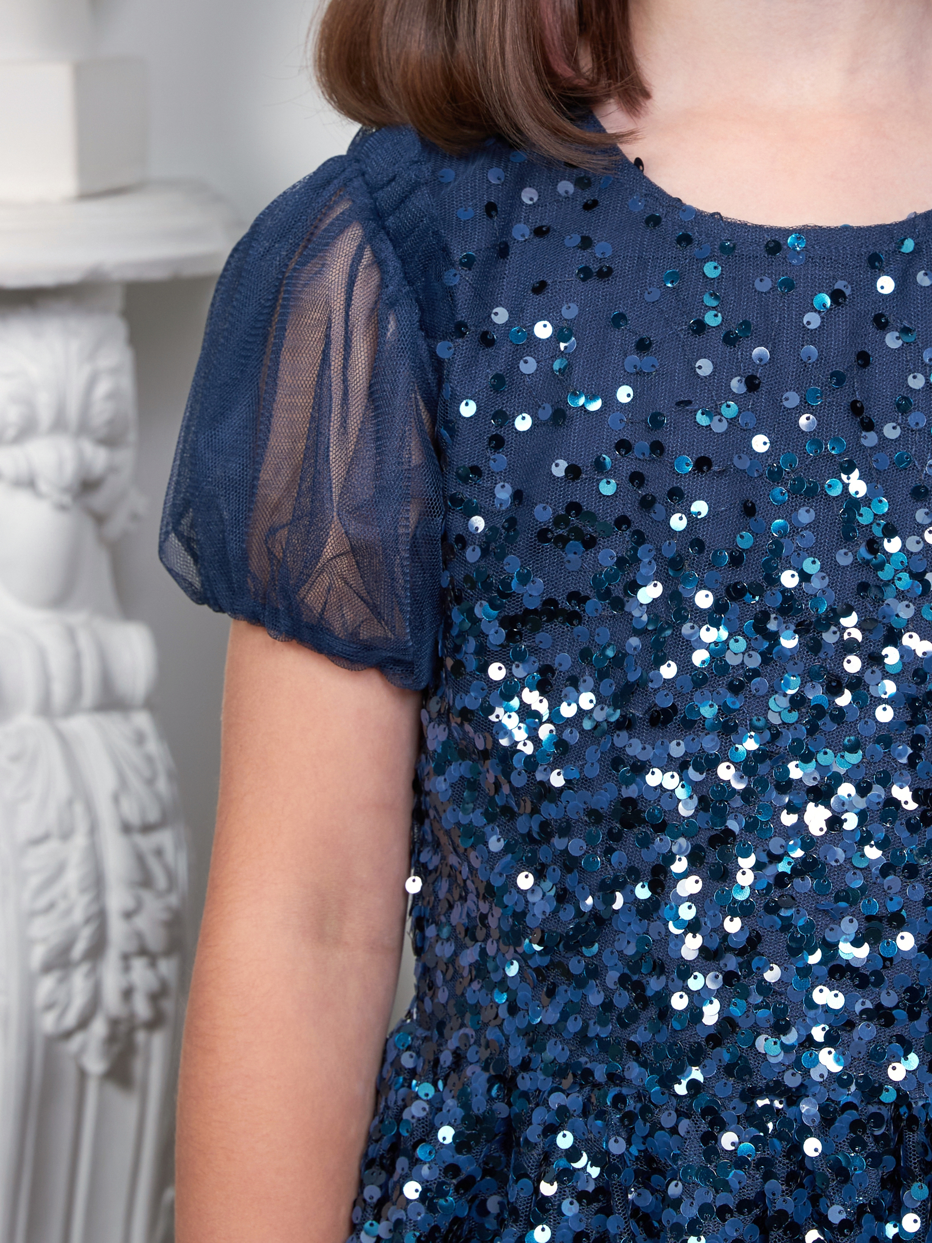 Платье ME WE KG225-W601-201_Темно-синий - фото 3