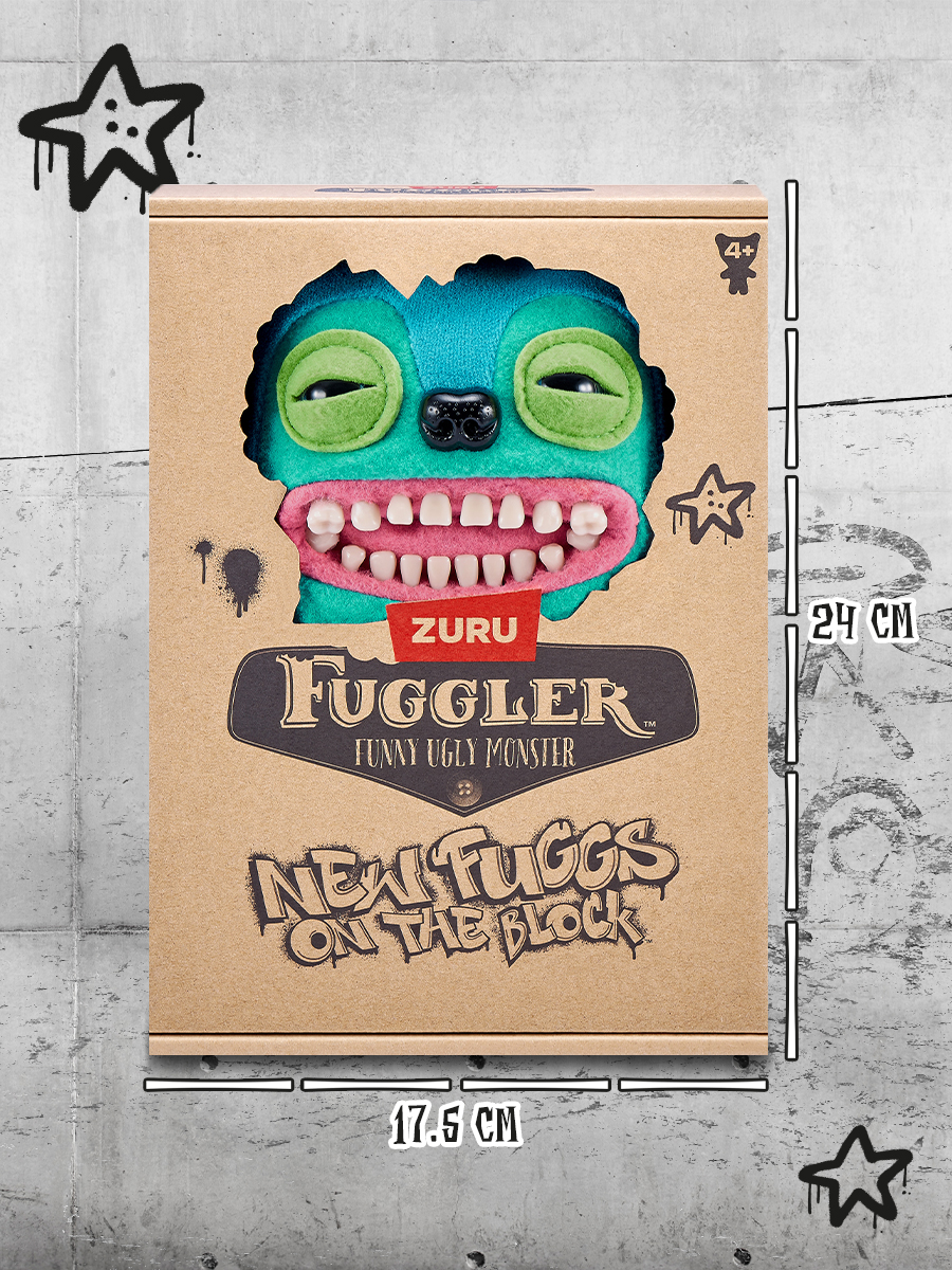 Мягкая игрушка FUGGLER Жадина Гринер 24 см - фото 3