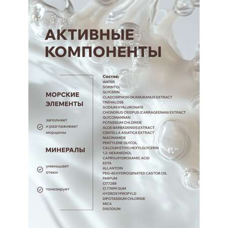 Патчи ELEMENT Морские микроэлементы 60 шт.