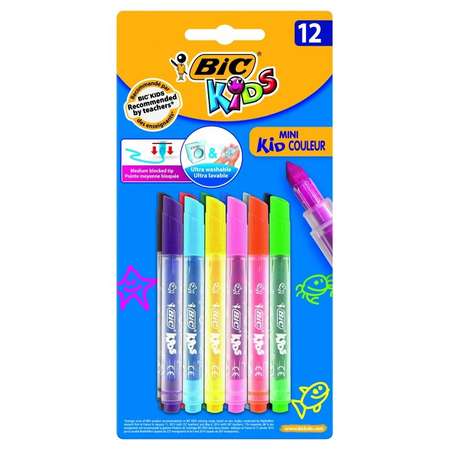 Фломастеры BIC Kids 12 цв.