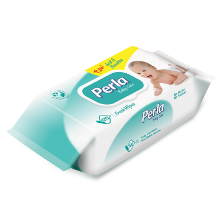 Влажные салфетки Perla 120 шт.