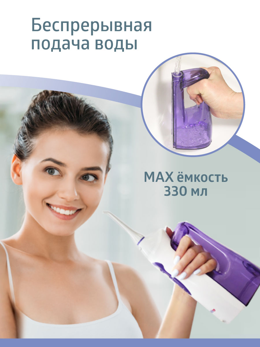 Ирригатор B.Well импульсный 3 реж. - фото 6