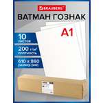 Ватман Brauberg 10 лист.