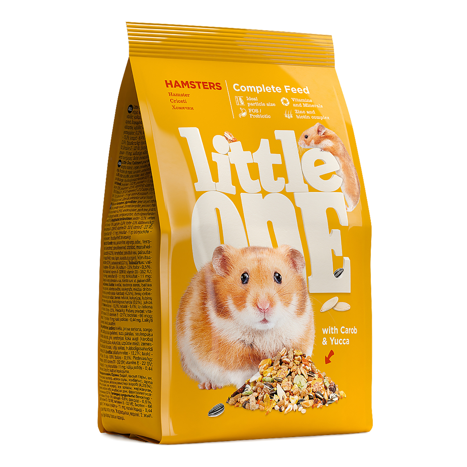 Корм для хомяков Little One 400г - фото 1