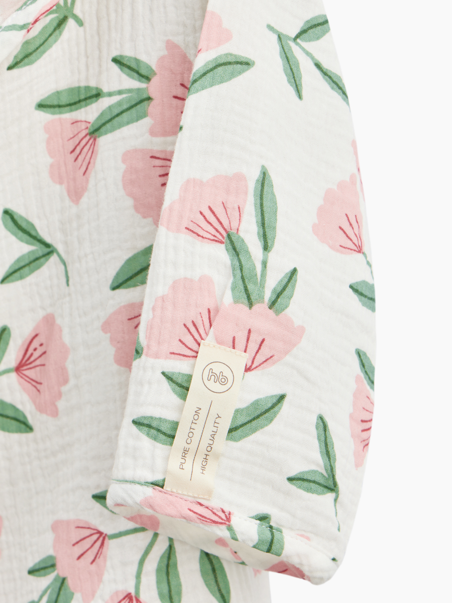 Халат Happy Baby 88129_pink-flower - фото 17
