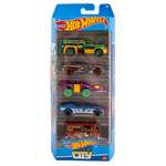 Автомобиль Hot Wheels Набор HW City 5 машинок