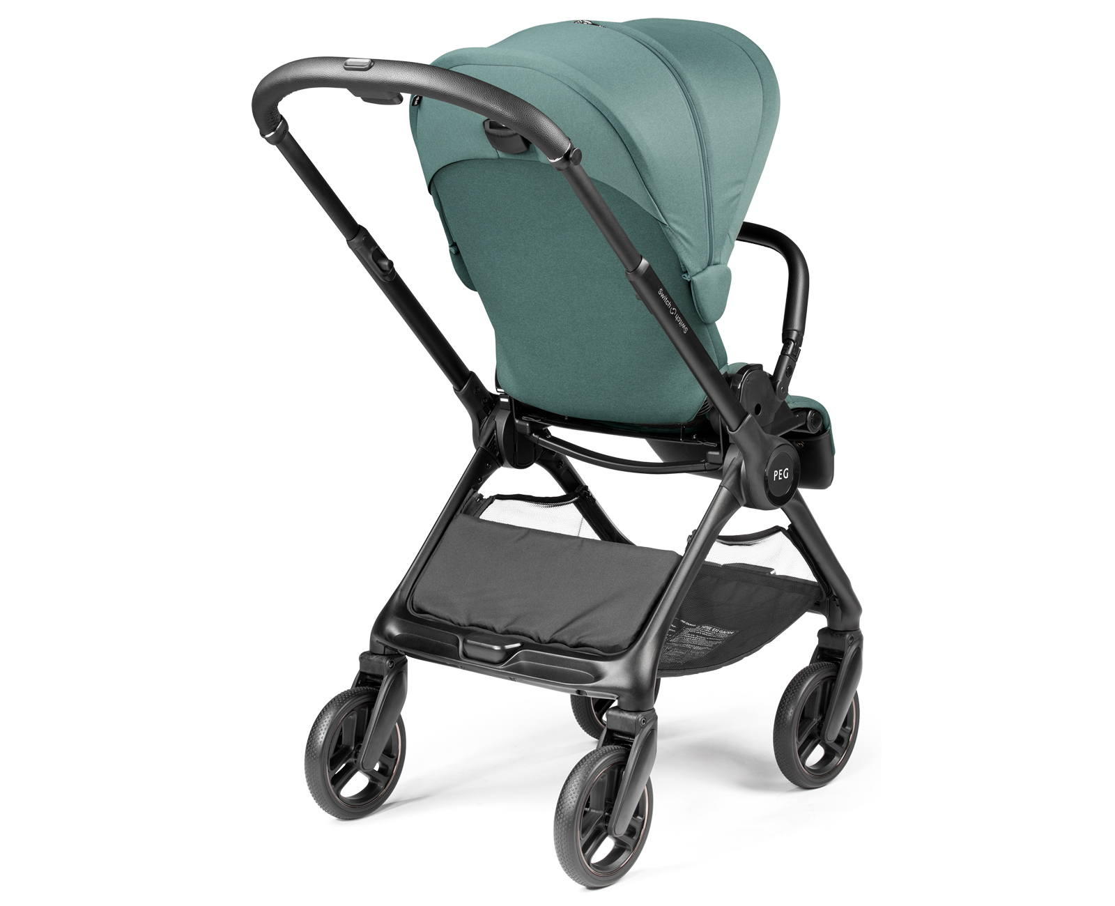 Коляска прогулочная Peg-Perego Switch зеленый - фото 4