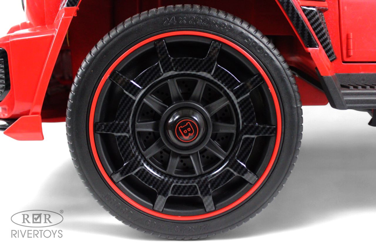 Электромобиль RIVERTOYS Mercedes Z777ZZ-RED С пультом ДУ - фото 14