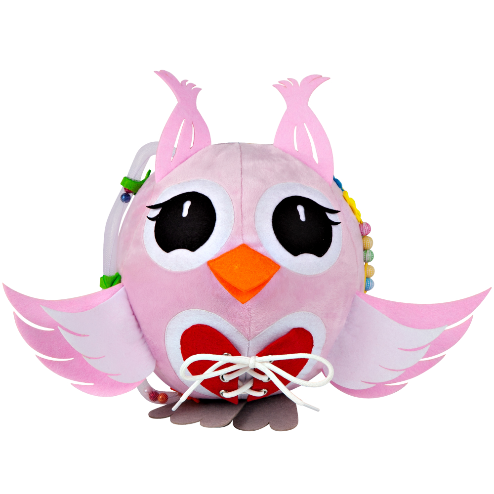 Игрушка Evotoys бизиборд Совушка - фото 12