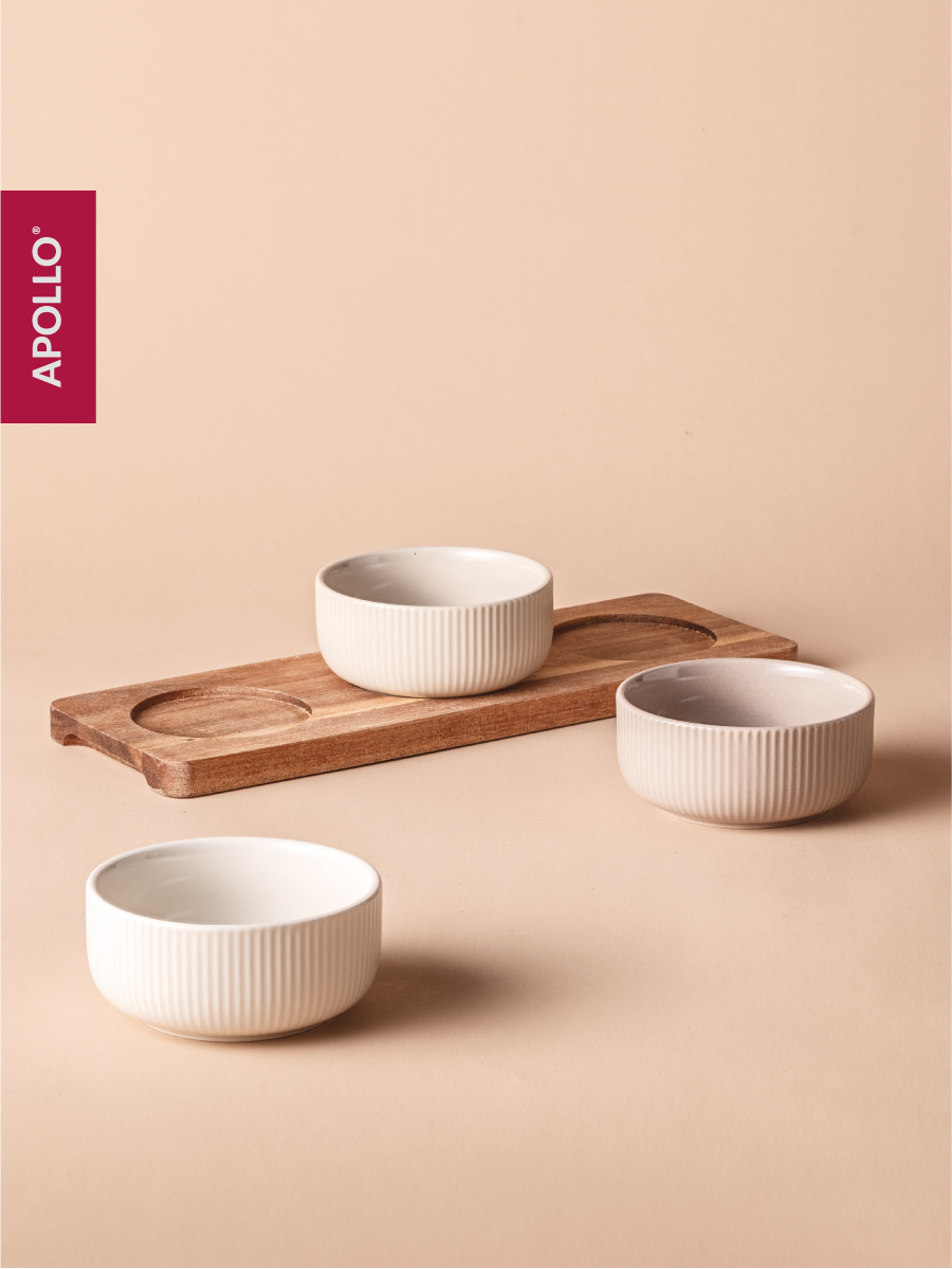 Менажница с подставкой APOLLO 3 предмета - фото 7